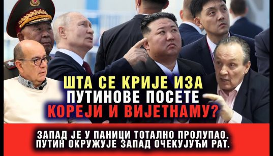 Šta se krije iza Putinove posete Koreji I Vijetnamu